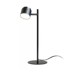   RENDL NOVA asztali lámpa fekete króm/opálakril 230V LED 4.2W 3000K