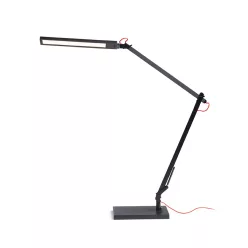   RENDL NORMA DIMM asztali lámpa fekete/piros 230V LED 10W 100° 3000K 4000K 6500K