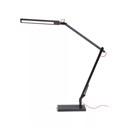 RENDL NORMA DIMM asztali lámpa fekete/piros 230V LED 10W 100° 3000K 4000K 6500K