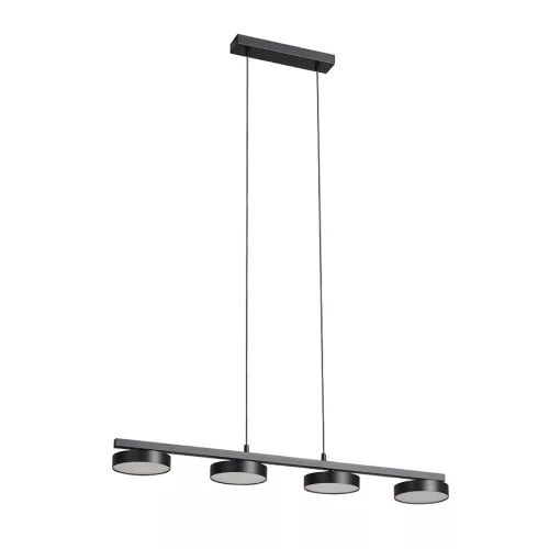 RENDL ARETHA IV függőlámpa fekete 230V LED 4x12W 3000K