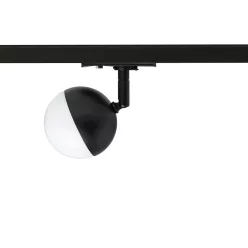   RENDL LYRA egyáramkörös sínre fekete opálakril 230V LED 5W 3000K