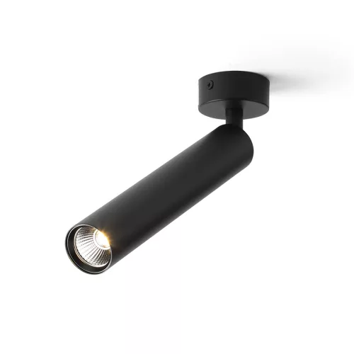 RENDL DARRIN R felületre szerelhető fekete 230V LED 6W 24° 3000K