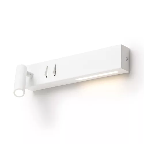 RENDL ODEON fali lámpa beépített háttérvilágítással fehér 230V LED 8+3W 30° 3000K