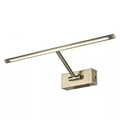 RENDL FRESCO 45 fali lámpa fekete 230V LED 8W 3000K