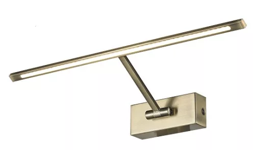 RENDL FRESCO 45 fali lámpa fekete 230V LED 8W 3000K