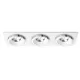 RENDL SHARM SQ III süllyesztett lámpa fehér króm 230V LED 3x10W 24° 3000K