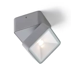   RENDL FLAVIO SQ felületre szerelhető világosszürke 230V LED 6W 110° IP54 3000K