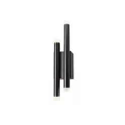 fali lámpa fekete színű vázzal és fém testtel beltéri használatra redo-01-2035 - moretti.hu