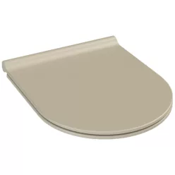   CeraStyle CITY SLIM WC ülőke - MATT BÉZS - duroplast - lecsapódásgátlós - könnyen levehető