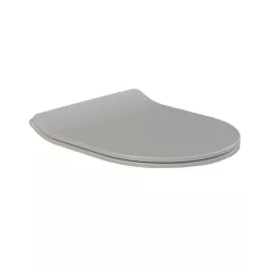   CeraStyle CITY SLIM WC ülőke - MATT SZÜRKE - duroplast - lecsapódásgátlós - könnyen levehető