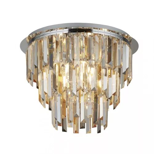mennyezeti lámpa króm színű vázzal és fém testtel beltéri használatra searchlight-1225-5cc - moretti.hu
