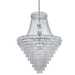 függesztett lámpa króm színű vázzal és fém testtel beltéri használatra searchlight-1711-102cc - moretti.hu