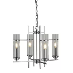 csillár króm színű vázzal és fém testtel beltéri használatra searchlight-3094-4cc - moretti.hu