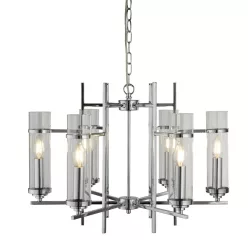 csillár króm színű vázzal és fém testtel beltéri használatra searchlight-3096-6cc - moretti.hu