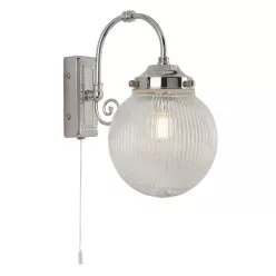 fürdőszobai tükörmegvilágító lámpa króm színű vázzal és üveg testtel beltéri használatra searchlight-3259cc - moretti.hu