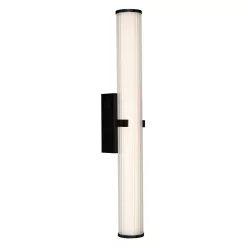 fürdőszobai fali lámpa fekete színű vázzal és fém testtel beltéri használatra searchlight-63126-1bk - moretti.hu