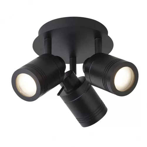 fürdőszobai mennyezeti lámpa fekete színű vázzal és fém testtel beltéri használatra searchlight-6603bk - moretti.hu