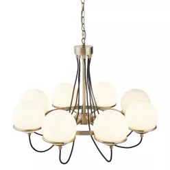 csillár bronz színű vázzal és fém testtel beltéri használatra searchlight-7098-8ab - moretti.hu