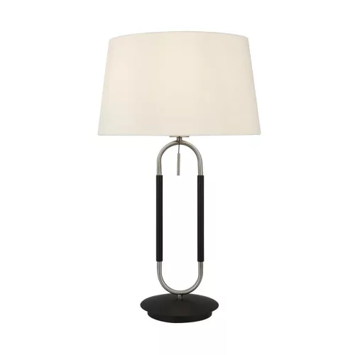 éjjeli lámpa fekete színű vázzal és fém testtel beltéri használatra searchlight-eu41431ss - moretti.hu
