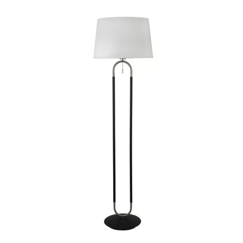 állólámpa fekete színű vázzal és fém testtel beltéri használatra searchlight-eu41432ss - moretti.hu