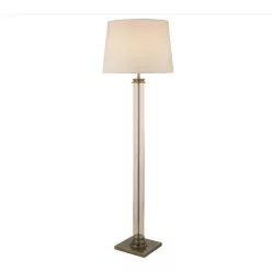 állólámpa bronz színű vázzal és üveg testtel beltéri használatra searchlight-eu5142ab - moretti.hu