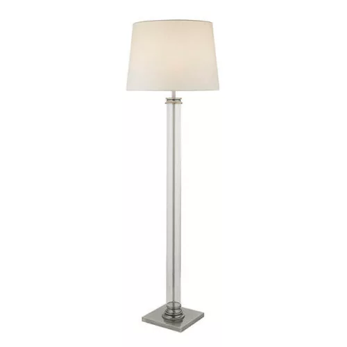 állólámpa ezüst színű vázzal és üveg testtel beltéri használatra searchlight-eu5142ss - moretti.hu