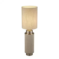 éjjeli lámpa barna színű vázzal és fém testtel beltéri használatra searchlight-eu59041sn - moretti.hu