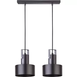   SIGMA LIGHTING 31193 RIF Többágú Függesztett Lámpa Fekete E27 IP20