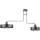 Sigma Lighting VASCO 31551 Plafonlámpa 2x60W/E27