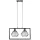 SIGMA LIGHTING 31616 SAGA Többágú Függesztett Lámpa Fekete E27 IP20