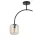 SIGMA LIGHTING 32240 SHINE Modern Mennyezeti Lámpa Borostyán, Fekete E27 IP20