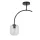 SIGMA LIGHTING 32241 SHINE Modern Mennyezeti Lámpa Fekete, Átlátszó E27 IP20