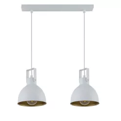   SIGMA LIGHTING 32259 MARS Többágú Függesztett Lámpa Fehér, Arany E27 IP20