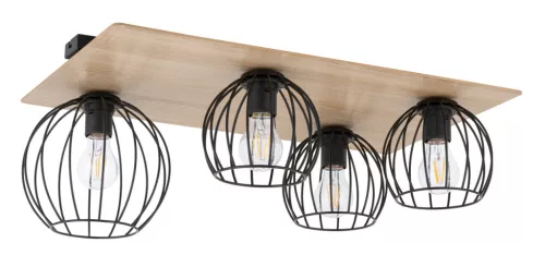 Sigma Lighting CYBER 32360 Süllyesztett mennyezeti lámpa 4x60W/E27
