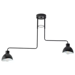   SIGMA LIGHTING 32447 HOLI Loft Mennyezeti Lámpa Fehér, Fekete E27 IP20