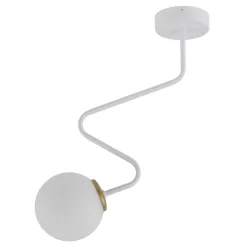   SIGMA LIGHTING 33304 ZIGZAG Modern Mennyezeti Lámpa Fehér, Arany G9 IP20