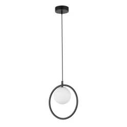  SIGMA LIGHTING 33407 AQUA Modern Függesztett Lámpa Fehér, Fekete G9 IP20