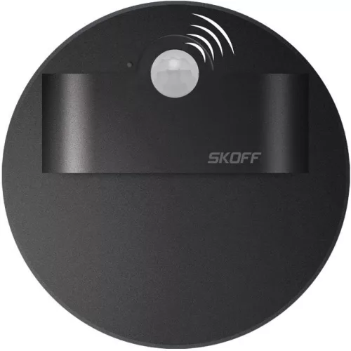 Skoff RUEDA SHORT LED PIR 120° MK-RUE-D-B-1-ML-ML-01 Beépíthető lépcsőházi lámpa IP20