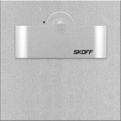   Skoff TANGO SHORT PIR 120º MK-TAN-G-W-1-ML-ML-01 Beépíthető lépcsőházi lámpa 1x1,0W/LED 6500K IP20
