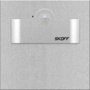 Skoff TANGO SHORT PIR 120º MK-TAN-G-W-1-ML-ML-01 Beépíthető lépcsőházi lámpa 1x1,0W/LED 6500K IP20