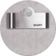 Skoff RUEDA SHORT LED PIR 120° MN-RUE-K-H-1-ML-ML-01 Beépíthető lépcsőházi lámpa 3000K IP20