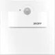 Skoff TANGO SHORT PIR 120º MN-TAN-C-B-1-ML-ML-01 Beépíthető lépcsőházi lámpa 1x2,4W/LED 12000K/BLUE IP20