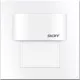 Skoff TANGO MINI SHORT MS-TMI-C-B-1-PL-00-01 Beépíthető lépcsőházi lámpa 1x0,4W/LED 12000K/BLUE IP66