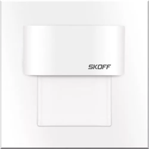 Skoff TANGO MINI SHORT MS-TMS-C-W-1-PL-00-01 Felületi lépcsőházi lámpa 1x0,4W/LED 6500K IP66