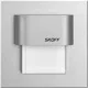 Skoff TANGO MINI SHORT MS-TMS-G-B-1-PL-00-01 Felületi lépcsőházi lámpa 1x0,4W/LED 12000K/BLUE IP66