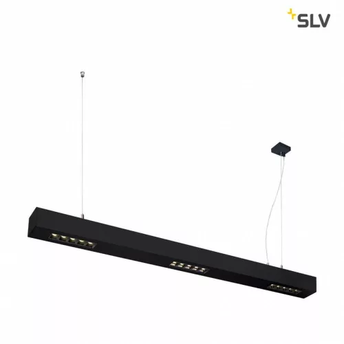 függesztett lámpa fekete színű vázzal és fém testtel beltéri használatra slv-1000933 - moretti.hu