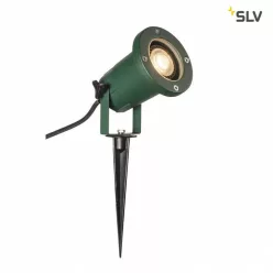 kültéri növényvilágító lámpa zöld színű vázzal és fém testtel kerti használatra slv-1001965 - moretti.hu