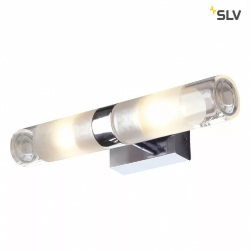 fürdőszobai tükörmegvilágító lámpa króm színű vázzal és fém testtel beltéri használatra slv-151282 - moretti.hu