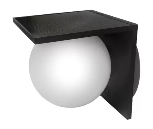 SMD LED KINK0533SLL SPHERE Modern Kültéri Fali Lámpa Fehér, Fekete LED IP44