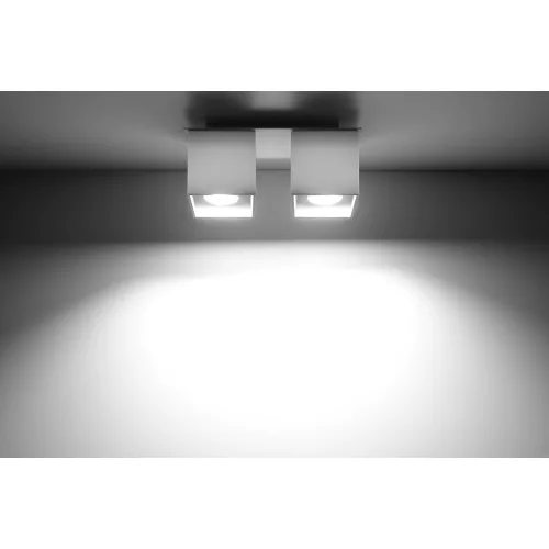 SOLLUX SL-0065 QUAD Négyzetes Mennyezeti Lámpa Fehér GU10 IP20